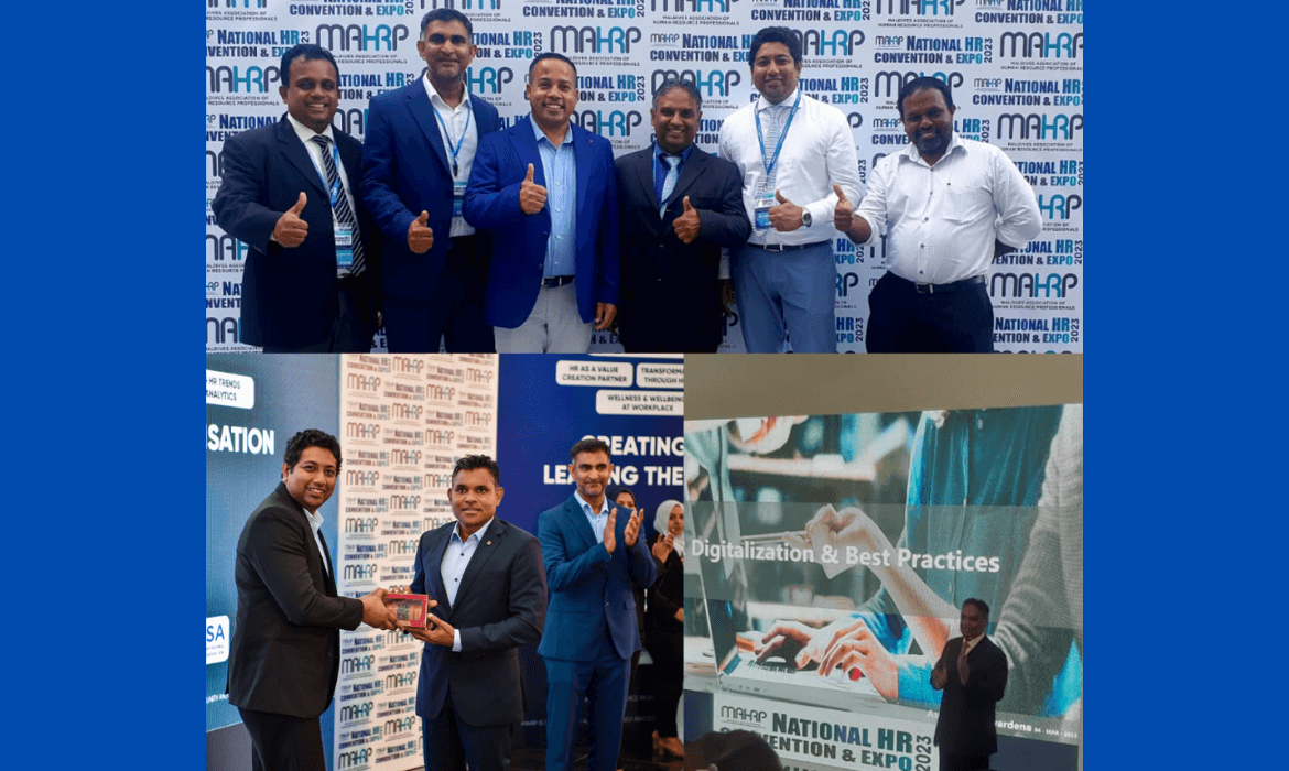PeoplesHR at the 3rd National HR Convention and EXPO 2023 in Maldives.
