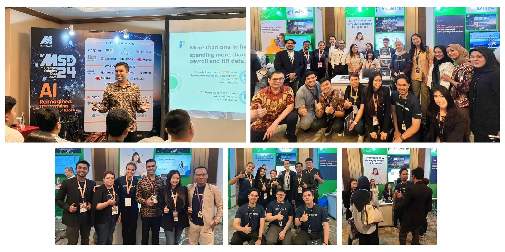 PeoplesHR Revolutionizes HR with AI at Metrodata Solution Day 2024