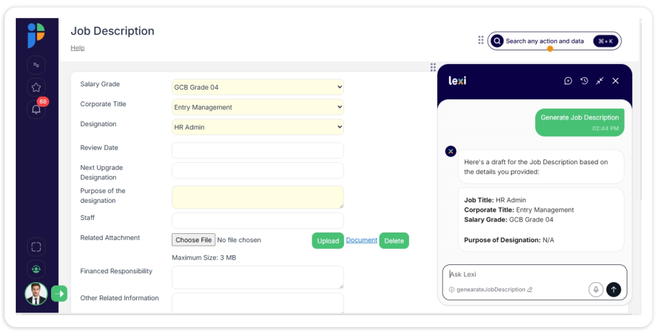 Job Description AI assistant