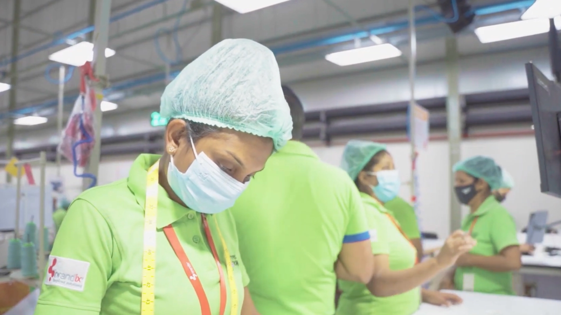 Brandix apparel manufacturing floor