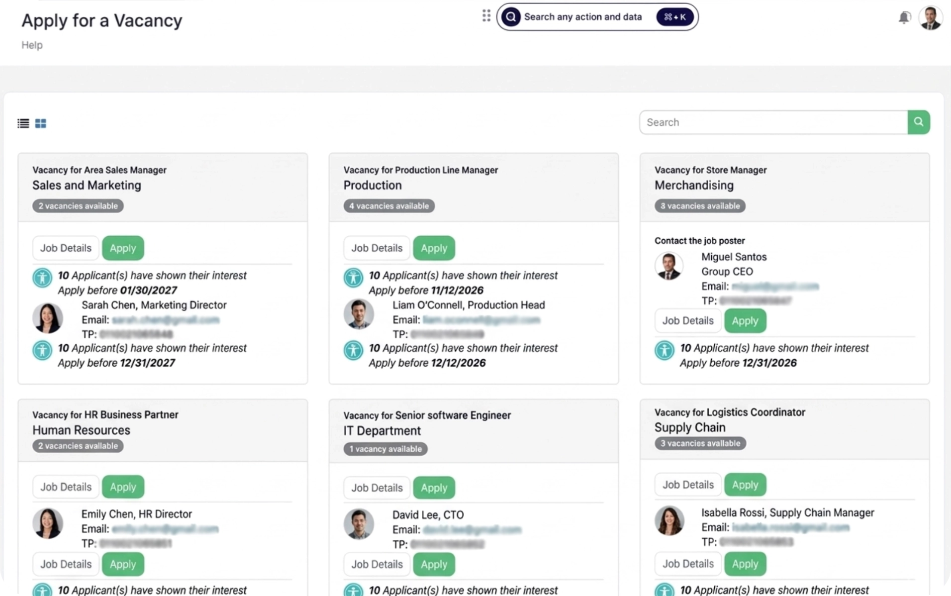 Talent Module