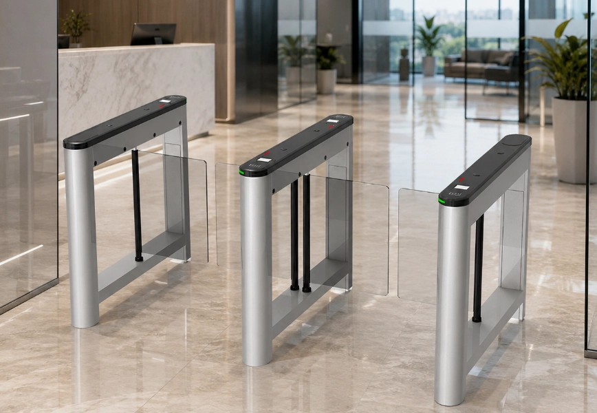 Turnstile entrance gate for access control