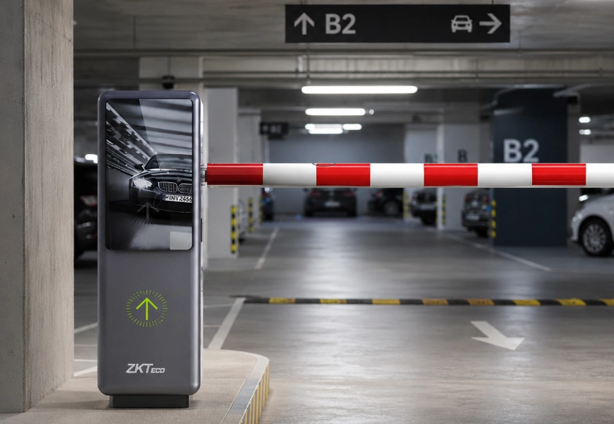 Smart parking barrier and guidance equipment