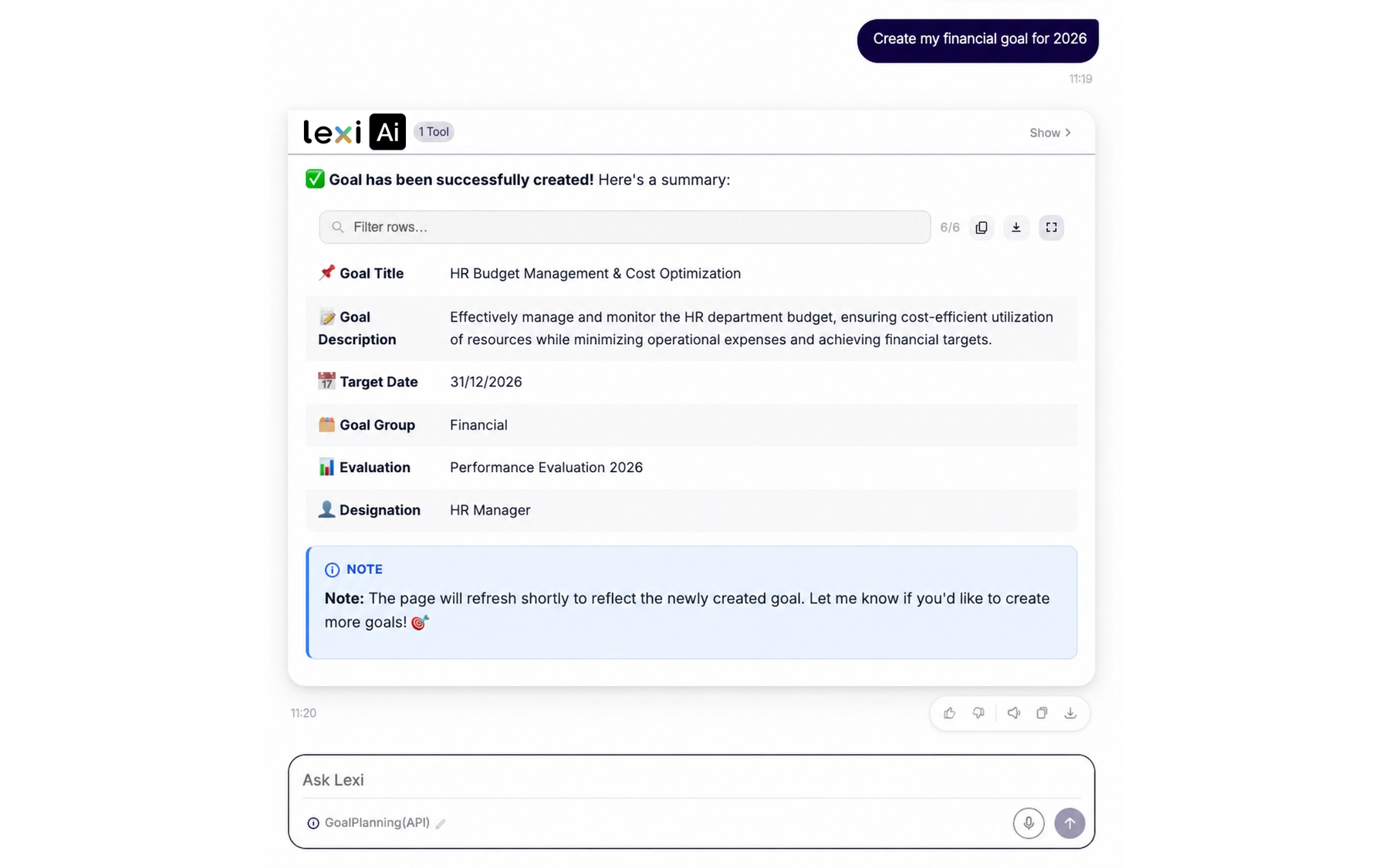 Manager Lexi AI Insights walkthrough